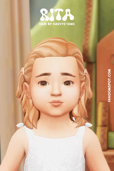 # 15 in our CC list linked here! Ts4 Infants, The Sims 4 Toddler, Disney Princess Challenge, Sims 4 Maxis Match, Ts4 Hair, Oscar Hairstyles, Ts4 Mods, Cc Sims4, Mod Hair