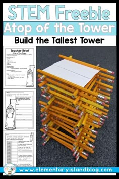 Stem Challenges 3rd Grade, Stem Projects 3rd Grade, School Challenges Fun, Build The Tallest Tower Challenge, 3rd Grade Engineering Projects, Stem For Special Education, Steam For 3rd Grade, Rapunzel Science Activities, Team Building 2nd Grade