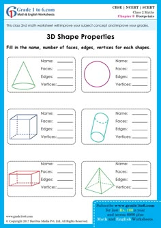 Geometry Worksheet Class 2, Class 2 Maths Worksheets Cbse, Grade 2 Shapes Worksheets, Cbse Class 1 Maths Worksheet, Cbse Class 2 Maths Worksheet, Worksheet For Class 2 Maths, Shape Worksheet Grade 1, Maths Shapes Worksheet, Shapes And Patterns Worksheet Grade 2