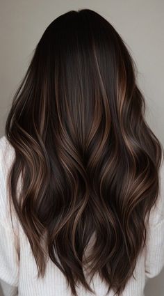 When the temperature drops, it's the perfect time to update your look with winter hair colors that will bring out the richness in your brunette locks. #blackhairstyleideas Formal Hairstyle Ideas, Winter Hair Colors For Brunettes, Dark Brunette Balayage, Brunettes Do It Better, Hair Style Cut, Formal Hairstyle, Brown Hair Inspiration, Hair Colors For Brunettes, Colors For Brunettes