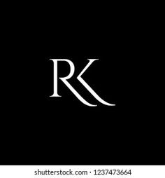 the letter k is made up of two letters, and it has a black background