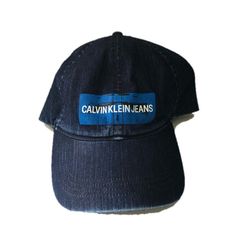 Excellent Condition. Calvin Klein Jeans, Snapback Hat, Trucker Cap, Jeans Denim, Snapback Hats, Caps Hats, Denim Jeans, Accessories Hats, Calvin Klein