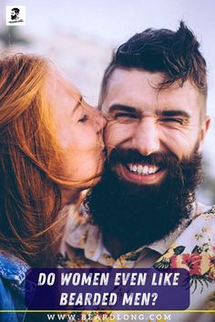 Before we delve into how bearded men should kiss, let’s discuss why they have to. Is a beard even necessary? Do people even like them? Husband And Wife Pictures, Husband And Wife, Beard Styles, Bearded Men, Kiss, Couple Photos