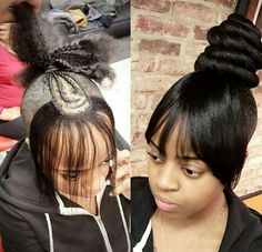 Ebony Hair, Black Hair Updo Hairstyles, Change Yourself, Sleek Ponytail Hairstyles, Hair Company, Black Ponytail Hairstyles