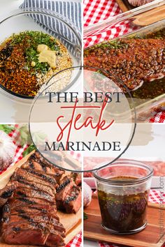 the best steak marinade recipe is here and it's so easy to make