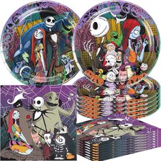 the nightmare before halloween dinnerware set