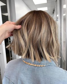 Maddison Bek • YYC Hair on Instagram: “Cropped Balayage 🤍” Bronde Balayage Short Hair Straight, Brown Bob With Blonde Money Piece, Short Hair With Blonde Balayage, Blonde To Bronde Short Hair, Short Blonde Balayage With Bangs, Bronde Bob Hair, Bob With Money Piece Highlights, Fall Bronde Balayage Short Hair, Fall Bronde Balayage Short