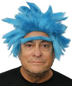 PRICES MAY VARY. Includes spiky blue wig and blue eyebrows/ unibrow. Stick on blue eyebrows. Stretch cap with pre-styled spiky blue hair. One size fits most adults, young adults, women, and men Level Up your Rick Game -Rick wig comes pre-styled Self-adhesive false eyebrow with 3M tape- Hold very well when applied carefully to clean skin Great quality synthetic fibers. Morty will love it! Spiky Blue Hair with matching eyebrows. Eyebrows have an Adhesive strip that is double-sided and easy to use. Blue Eyebrows, False Eyebrows, Goku Cosplay, My New Haircut, Rick Sanchez, Spiky Hair, Blue Wig, Pinterest Ads, Deadly Sins