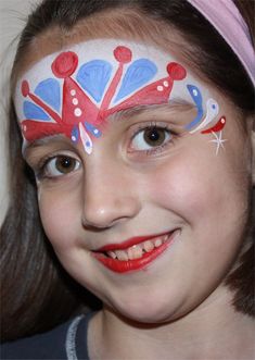 Usa Face Paint Ideas, Happy New Year Cats, Usa Face Paint, Cool Face Paint, Face Painting For Boys