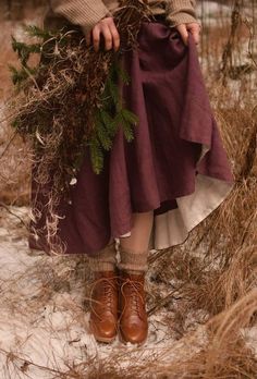 Winter Cottagecore, Cottagecore Clothes, Forest Wood, Cottagecore Outfits, Cottagecore Fashion, Cottagecore Style, Nature Forest, Slow Life, Cottagecore Aesthetic