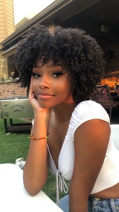 Pelo Afro, 4c Hairstyles, Grunge Hair, Hair Goals, Beautiful Hair, Girl Hairstyles