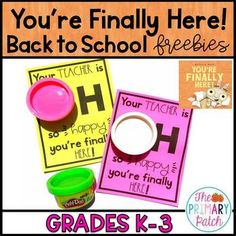 the back to school freebies are available for students with special needs, such as personalized items