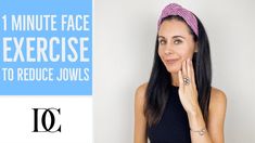 Jowl Exercises, Double Chin Exercises, Beauty Zone, Feelin Groovy, Simple Face, Face Exercises, Face Wrinkles, Facial Exercises