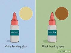 How to Glue Hair Extensions (with Pictures) - wikiHow White Glue