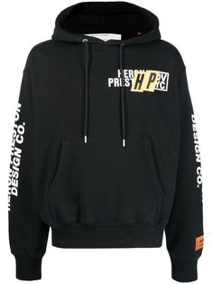 black/white/yellow cotton logo print at the chest logo print at the sleeve logo patch at the sleeve drawstring hood long sleeves front pouch pocket One Piece Hoodie, Stussy Hoodie, Off-white Logo, Black White Yellow, Heron Preston, Printed Drawstring, Women Hoodies Sweatshirts, Cotton Logo, Drawstring Hoodie