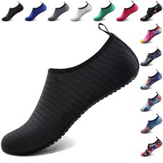 PRICES MAY VARY. 𝗖𝗢𝗠𝗙𝗢𝗥𝗧𝗔𝗕𝗟𝗘- Athmile water socks are made of breathable,quick-dry and elastic fabric.And its thick insole make you feel great soft when you are in a happy outdoor time. 𝗣𝗥𝗢𝗧𝗘𝗖𝗧𝗜𝗩𝗘 - Water shoes for men women are made available for both water use and dry land.The special anti-slip sole can not only protect your feet from sharp things like rocks,shells and gravel,but also prevent burns from hot sand in beach or water park.And beach shoes' smooth neck design wo Surf Pool, Camping Must Haves, Cruise Essentials, Aqua Socks, Water Shoes For Men, Sport Accessories, Yoga Exercise, Swim Shoes, Beach Swim