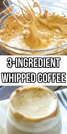 there are three different types of whipped coffee