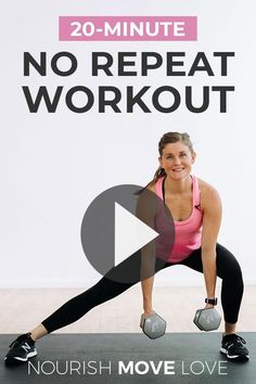 a woman in pink shirt and black leggings doing push up with dumbbells