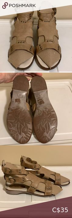 Dolce Pietro Leather Sandals size 39