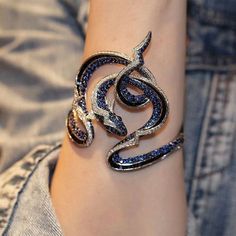 Dragon Accessories, Fancy Accessories, Gothic Bracelet, Chique Outfits, Snake Jewelry, Magical Jewelry, Snake Bracelet, A Snake, Fancy Jewelry