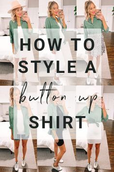 Style A Button Up Shirt, Shirt Over Dress, How To Wear Shirt, Cute Ankle Boots, Outfit Inspiration Women, Utility Shirt, Grooming Tips, White Button Down Shirt, Boyfriend Shirt