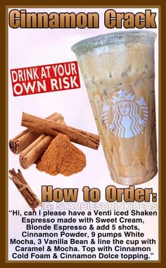 Starbucks Tea Recipes, Drink Hacks, Cold Coffee Drinks Recipes, Espresso Drink Recipes, Starbucks Espresso, Starbucks Flavors