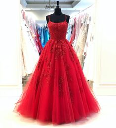 Red Prom Dress Long, Red Lace Prom Dress, Modest Evening Dress, Evening Dress Long, Prom Dresses Long Lace, Lace Ball Gowns, Lace Formal Dress, Red Evening Dress, Lace Prom Dress