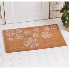 Winter Christmas Snowflake Doormat Winter Doormat, Winter And Christmas, Your Shoes, Christmas Snowflakes, First Impression, Winter Christmas, Shoes Boots, Door Mat, Front Door