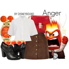 Anger Twisted Princesses, Disney Princess Inspired Outfits, Fashion Uniform, Princess Inspired Outfits