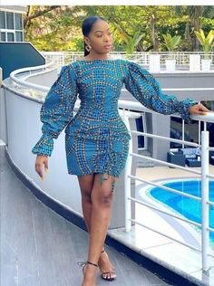 Ankara Short Flare Gown Styles, Short Flare Gown Styles, Simple Ankara Short Gown Styles, Ankara Short Flare Gowns, Simple Ankara Gown Styles, Simple Ankara Gowns, Flare Gown Styles, Robes Wax, Latest Ankara Short Gown