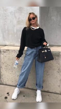 Winter Fashion Outfits Dressy Classy, Indie Style Outfits, Winter Fashion Outfits Dressy, Indie Outfits Summer, Indie Outfits Aesthetic, Simple Winter Outfits, Vintage Outfits 90s, Looks Jeans, Look Adidas