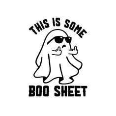 this is some boo sheet sticker