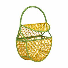 Summer Travel Top Handle Box Bag, Handheld Beach Bag For Shopping, Yellow Top Handle Shoulder Bag For Vacation, Chic Beach Bag With Round Handle For Shopping, Handheld Beach Bag With Top Carry Handle For Shopping, Spring Bag With Round Handles, Chic Beach Bag With Round Handle For Travel, Modern Summer Satchel With Detachable Handle, Summer Bucket Shoulder Bag For On-the-go