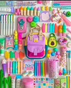 Kawaii School Supplies Stationery, Rainbow Stationery, Fancy Stationery, Celeste Barber, Best Christmas Toys, Stationery Obsession, Colorful Stationery, Cute Stationary School Supplies, Love Birthday Quotes