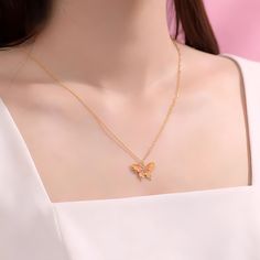 ✦ This butterfly pendant necklace showcases a beautiful gradient of orange and blue, accented with a curb and paperclip half necklace. Its garden romance feel evokes a sense of enchantment and makes for a lovely gift for sisters, BFFs, or girlfriends. The stunning gradient enamel color is reminiscent of fairy tales from our childhood, radiating a pastel charm. Made with high-quality sterling silver, this necklace is a must-have for any butterfly lover. ----------- DETAILS ----------- - Color: Orange/ Blue - Chain Length: 50cm - Pendant Width* Height: 1.9cm*1.35cm - Materials: 925 Sterling Silver, Faux Pearl, Gold Plating, Enamel - SKU: XL8 Butterfly Shaped Necklace With Chain As Gift, Butterfly Chain Necklaces, Mother's Day Butterfly Charm Pendant Necklace, Mother's Day Butterfly Pendant Necklace, Pendant Necklace With Butterfly Clasp For Gift, Butterfly Necklace As Gift For Her, Elegant Butterfly Necklace For Mother's Day, Delicate Chain Pendant Butterfly Necklace, Butterfly Pendant Necklace With Delicate Chain As Gift