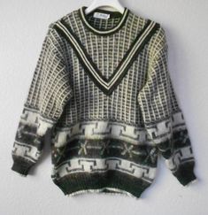 "Mohair wool sweater for men Hand knitted by LUXMI Great condition Light and warm Dimension shoulder 19.5\" chest 19\" sleeve 21\" length 28\"" Winter Wool Sweater With Argyle Pattern, Wool Argyle Sweater For Winter, Plaid Wool Sweater For Winter, Mens Pullover, Pullover Sweater Men, Sweater For Men, Knit Men, Cable Sweater, Mohair Wool