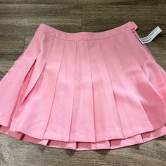 Forever 21 Pink Pleated Skirt Never Worn Before And In Perfect Condition Preppy High Waist Mini Skirt For Spring, Preppy Pink Pleated Lined Skirt, Preppy High Waist Spring Skirt, Preppy Pink Lined Pleated Skirt, Preppy High-waist Skirt For Spring, High Waist Spring Skirt In Preppy Style, High Waist Preppy Skirt For Spring, Preppy Lined Pleated Skirt For Spring, Preppy Spring Lined Pleated Skirt