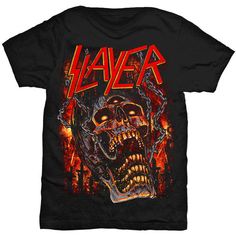 Celebrate the Return of Legends: Officially Licensed SLAYER T-ShirtAs the metal world buzzes with the electrifying news of Slayer's reunion and their upcoming performances at Riot Fest and Louder Than Life Festival in 2024, we are thrilled to present the Officially Licensed SLAYER T-Shirt. This premium tee is a tribute to the thrash metal Titans, offering fans a way to commemorate Slayer's historic return to the stage.Features and BenefitsIconic Design for the True Fan: Featuring a timeless Slay Teeth Art, Slayer Shirt, Metal T Shirts, Skull T Shirt, Y2k Clothing, Top Streetwear, Skull Shirts, Skull Tshirt, High Quality T Shirts