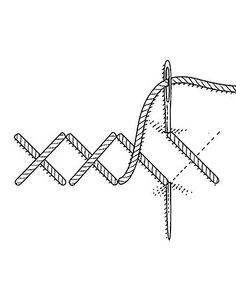 a drawing of an electrical wire