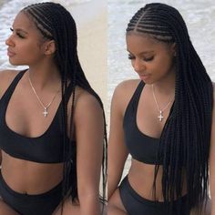 Latest Cornrow Hairstyles, Cornrow Hairstyles For Black Women, Vacation Hair, New Short Hairstyles, Vacation Hairstyles, Micro Braids, Blowout Hair