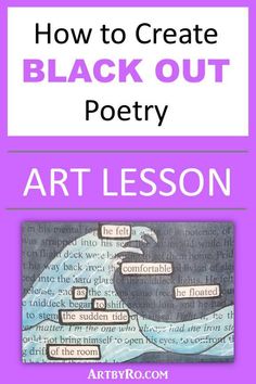 the title for how to create black out poetry