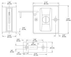 Oil Rubbed Bronze Privacy Pocket Door Lock Pocket Door Locks, Doors Locks, Pocket Door Lock, Pocket Door, Locking Mechanism, Laundry Rooms, Pocket Doors, Door Lock, Door Locks