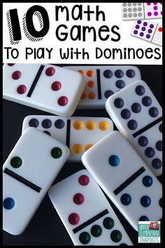 ten math games to play with dominos