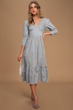 Dresses for Women | Best Women's Dresses Online Pleated Dress Midi, Fresh As A Daisy, Cute White Dress, Coats Fashion, Blue And White Floral, Retro Clothing, Ladies Clothing, Floral Print Midi Dress, Print Midi Dress