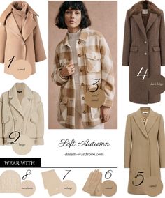 Soft Autumn Fall Outfits, Soft Autumn Spring Outfits, Soft Autumn Aesthetic, Soft Autumn Color Palette Outfits, Autumn Mute, Color Palette Autumn