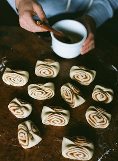 some food is being prepared and ready to be eaten by the person in the photo