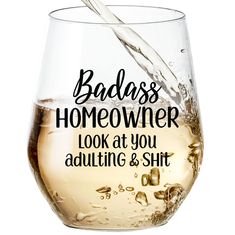 Details: 15oz Stemless Wine Glass Size: 4.5” H x 3.5” W Designed and Printed in the USA with the Highest Quality Glass. Printed with Quality Ceramic Inks and Fired at High Temperatures for a Permanent Imprint that will not Peel, Fade or Come Off Ever! Care: Dishwasher Safe! Wash Before Use and Avoid Abrasive Cloths When Cleaning Item #W-1618 Cleaning Items, Funny Messages, You're Awesome, Gifts For My Sister, Great Friends, Look At You, Smell Good, Friends In Love