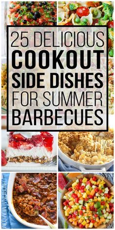 25 delicious cookout side dishes for summer barbecues