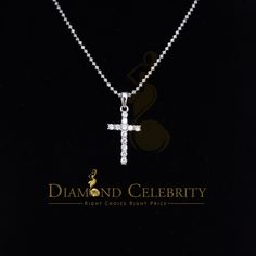 DIAMOND CELEBRITY Custom Label :19857W-A11DC Style : Necklaces & Pendants,Womens Necklaces & Pendants,Men's Chain Necklaces,April Gemstone Pendant Necklaces, This new  is a stylish unisex piece made of 925 sterling silver with a White metal color. It features a 2.04ct AAA cubic zircon April birthstone, giving it a good shiny appearance similar to a real diamond. The Cross pendant weighs 3.09 gm and is designed for both women and men, making it suitable for all genders. Please note that the chain is not included, and the bell size for the chain is 6X2. The Cross pendant comes in new condition with tags and original packaging, and the metal is rhodium plated and nickel-free for an enhanced appearance and reduced tarnishing. Detailed pictures are available for more information. If you have an April Gemstone, Being Extra, Silver Diamond Bracelet, Cross Shape, Silver Diamond Earrings, Silver Diamond Ring, White Cross, Mens Chain Necklace, Bracelets Gold Diamond