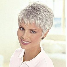 Image result for short hair styles for women over 50 gray hair Short Hairstyles Over 50, Short White Hair, Short Hair Pixie Cuts, Short Grey Hair, Short Hair Over 60, Very Short Hair, Haircut For Older Women, Short Pixie Haircuts, Hairstyles Over 50